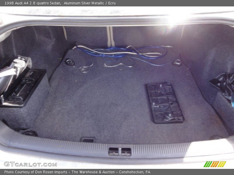 Aluminum Silver Metallic / Ecru 1998 Audi A4 2.8 quattro Sedan