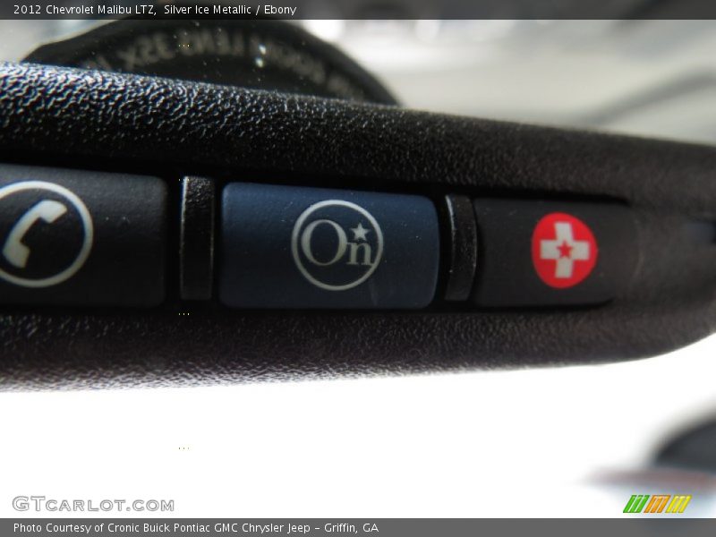 Silver Ice Metallic / Ebony 2012 Chevrolet Malibu LTZ