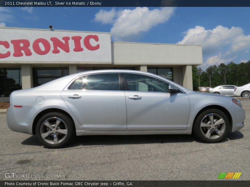 Silver Ice Metallic / Ebony 2011 Chevrolet Malibu LT