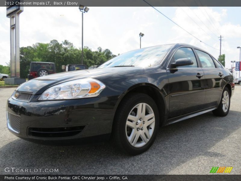 Black / Ebony 2012 Chevrolet Impala LT