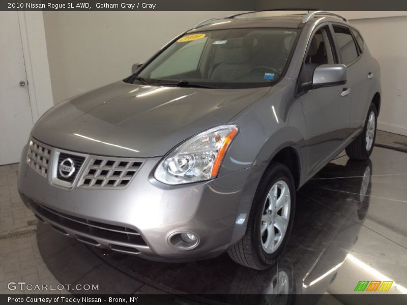 Gotham Gray / Gray 2010 Nissan Rogue SL AWD