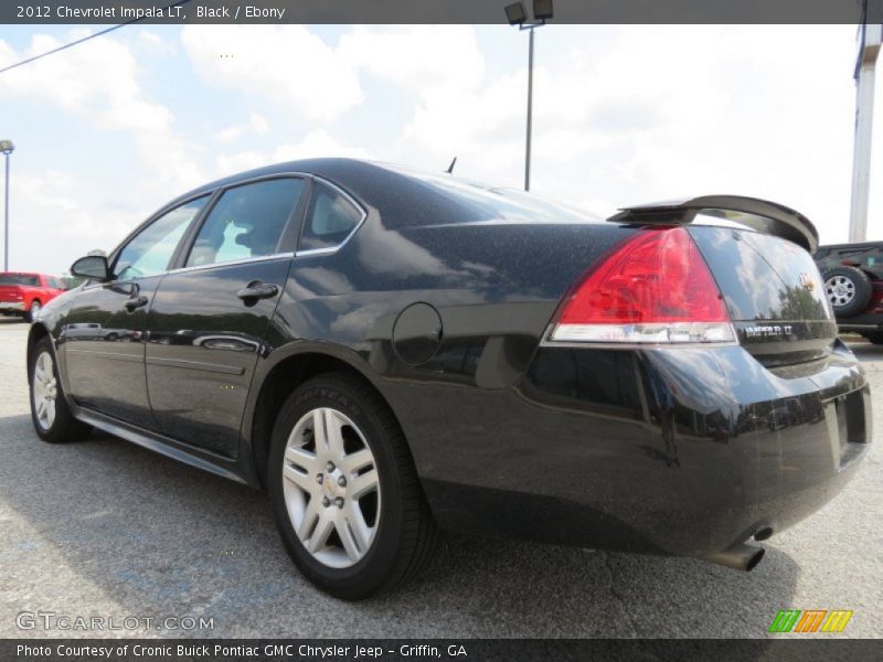 Black / Ebony 2012 Chevrolet Impala LT