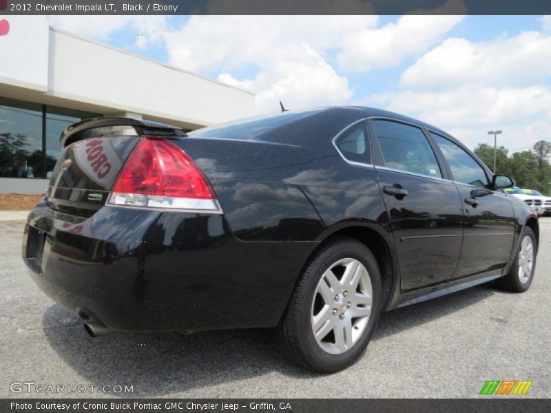 Black / Ebony 2012 Chevrolet Impala LT