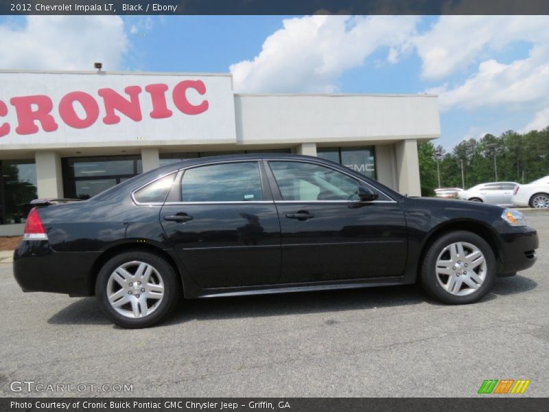 Black / Ebony 2012 Chevrolet Impala LT