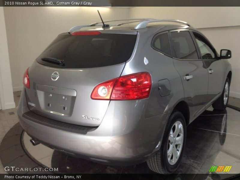 Gotham Gray / Gray 2010 Nissan Rogue SL AWD