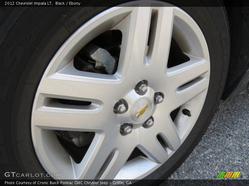 Black / Ebony 2012 Chevrolet Impala LT