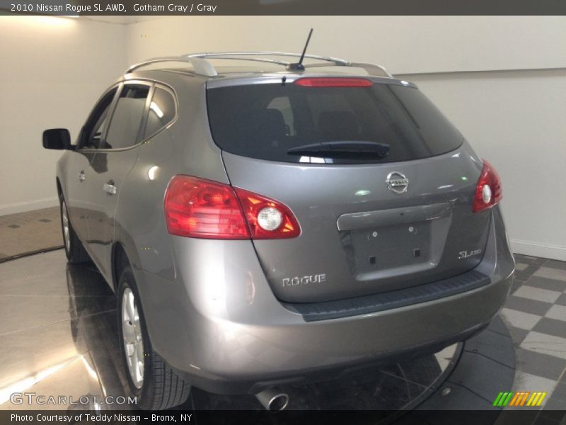 Gotham Gray / Gray 2010 Nissan Rogue SL AWD