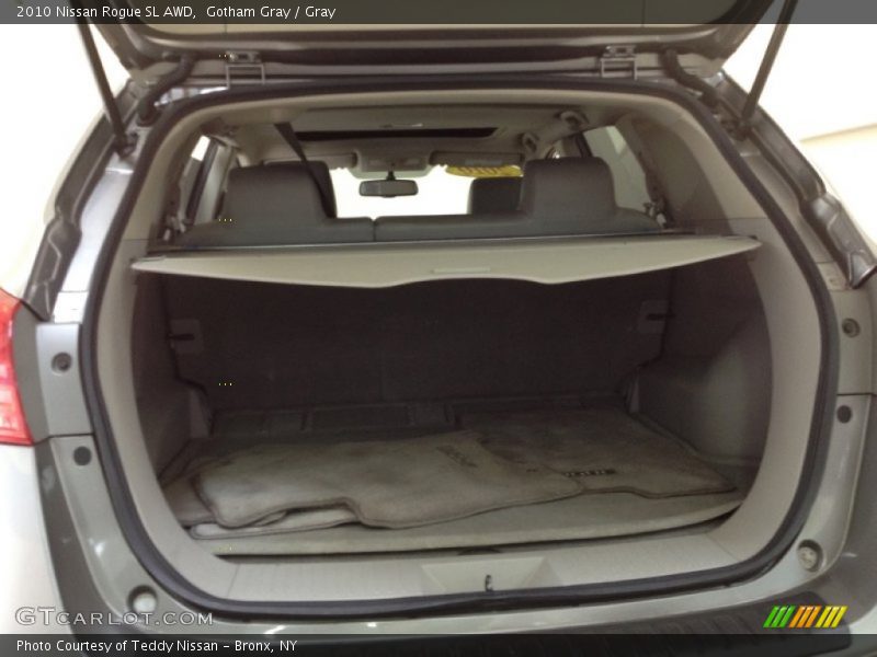 Gotham Gray / Gray 2010 Nissan Rogue SL AWD