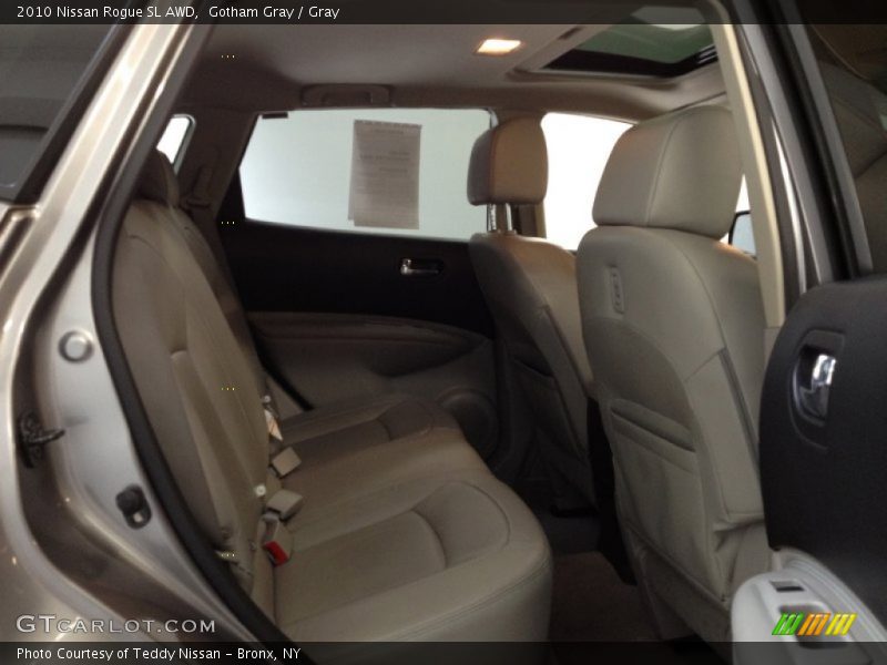 Gotham Gray / Gray 2010 Nissan Rogue SL AWD