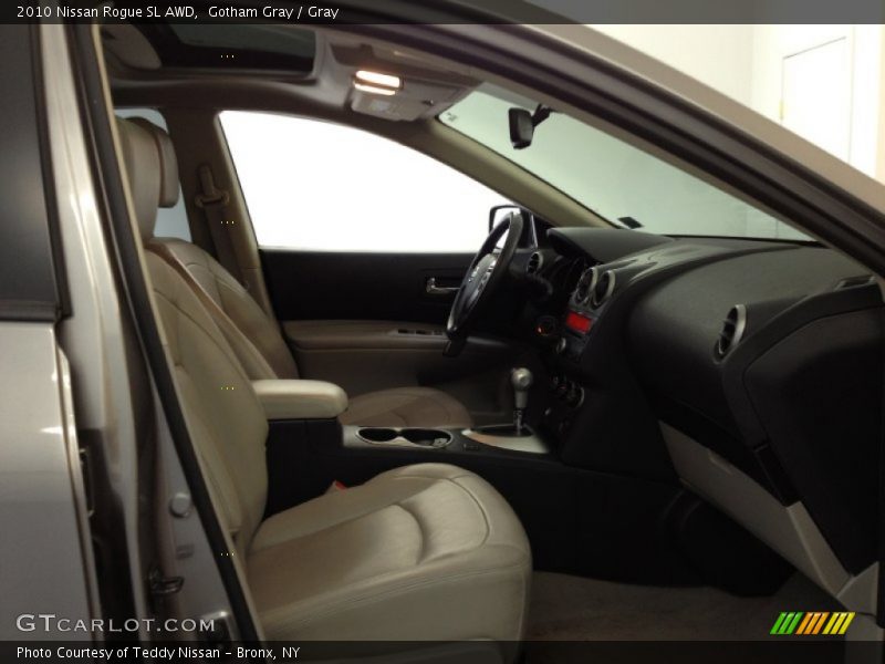 Gotham Gray / Gray 2010 Nissan Rogue SL AWD