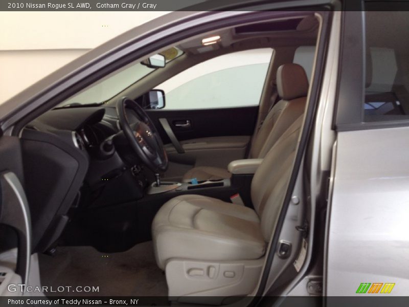 Gotham Gray / Gray 2010 Nissan Rogue SL AWD