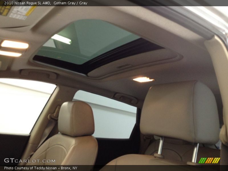 Gotham Gray / Gray 2010 Nissan Rogue SL AWD