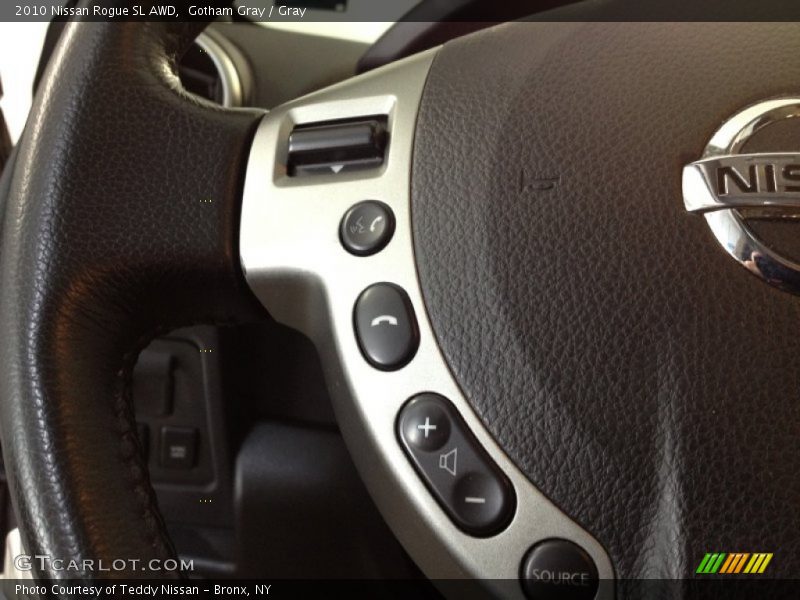 Gotham Gray / Gray 2010 Nissan Rogue SL AWD