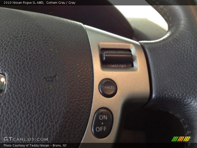 Gotham Gray / Gray 2010 Nissan Rogue SL AWD
