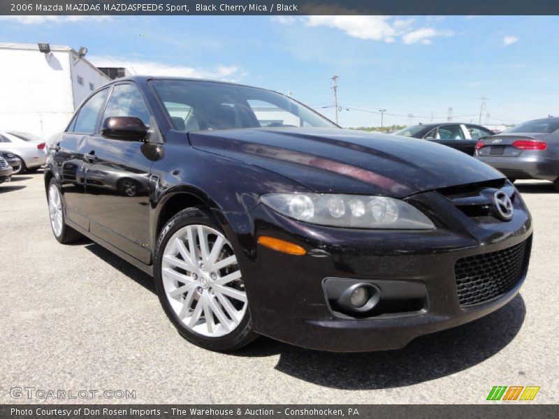 Black Cherry Mica / Black 2006 Mazda MAZDA6 MAZDASPEED6 Sport