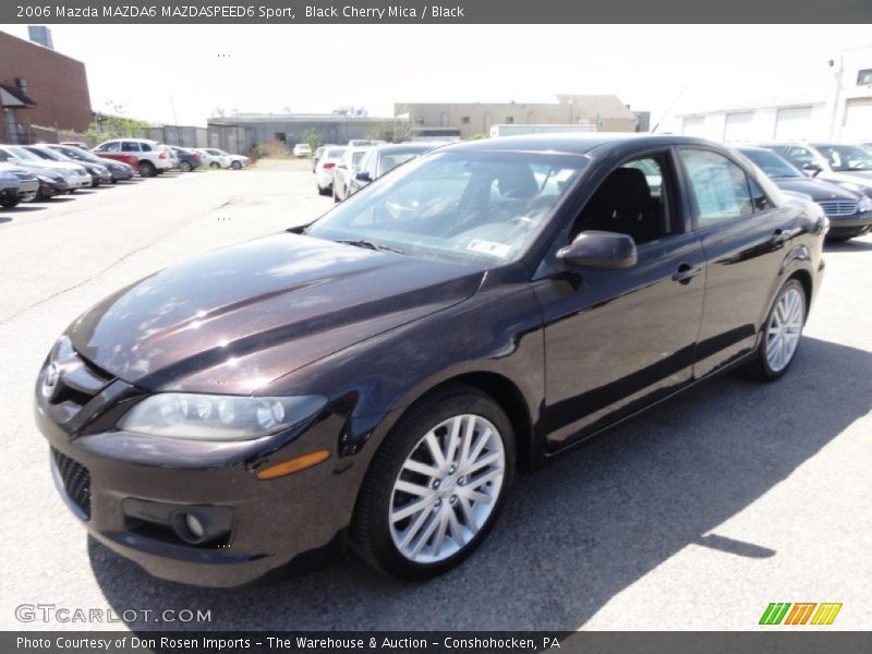 Black Cherry Mica / Black 2006 Mazda MAZDA6 MAZDASPEED6 Sport