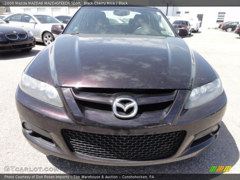 Black Cherry Mica / Black 2006 Mazda MAZDA6 MAZDASPEED6 Sport