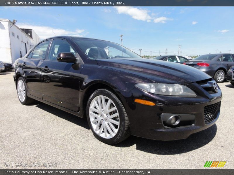 Black Cherry Mica / Black 2006 Mazda MAZDA6 MAZDASPEED6 Sport