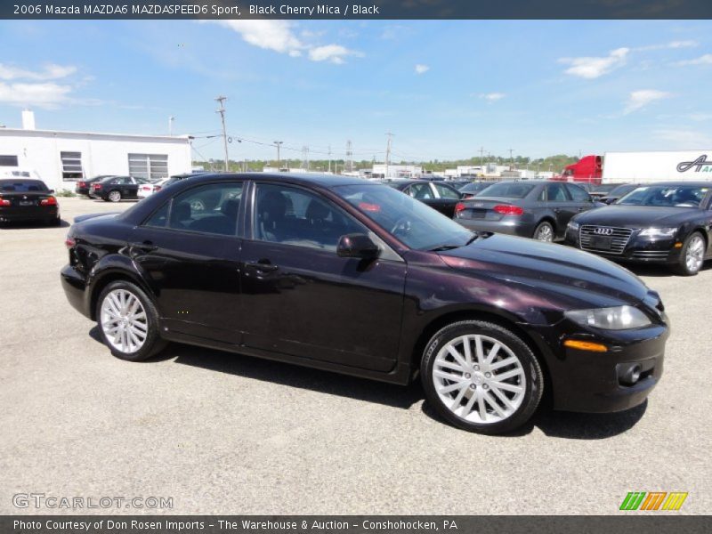 Black Cherry Mica / Black 2006 Mazda MAZDA6 MAZDASPEED6 Sport