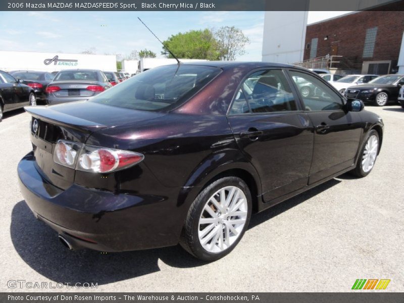 Black Cherry Mica / Black 2006 Mazda MAZDA6 MAZDASPEED6 Sport