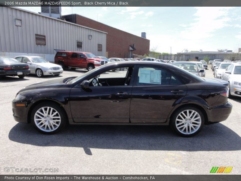 Black Cherry Mica / Black 2006 Mazda MAZDA6 MAZDASPEED6 Sport