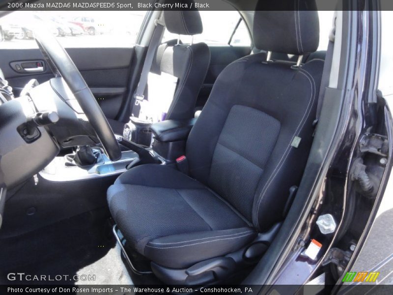 Black Cherry Mica / Black 2006 Mazda MAZDA6 MAZDASPEED6 Sport