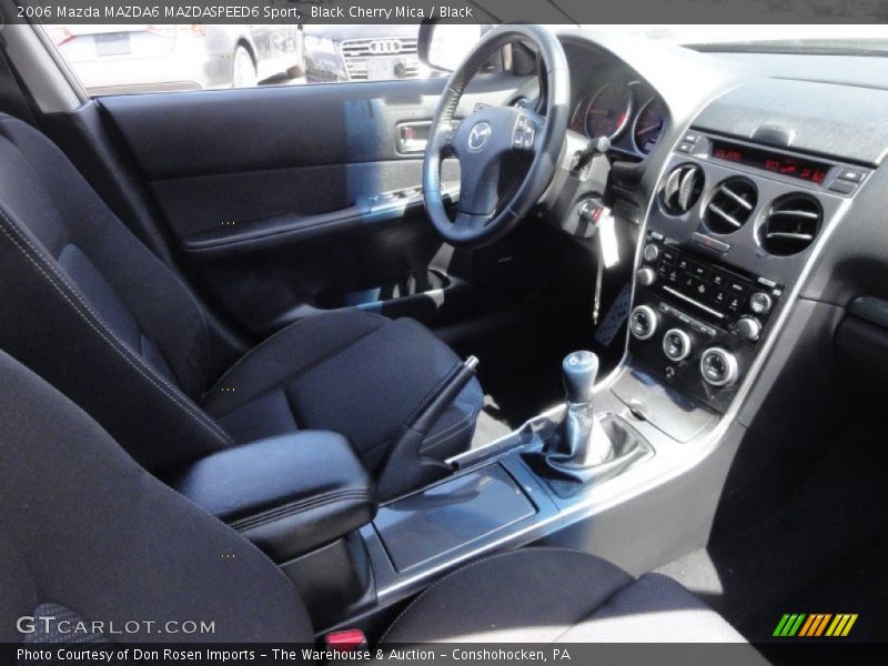 Black Cherry Mica / Black 2006 Mazda MAZDA6 MAZDASPEED6 Sport