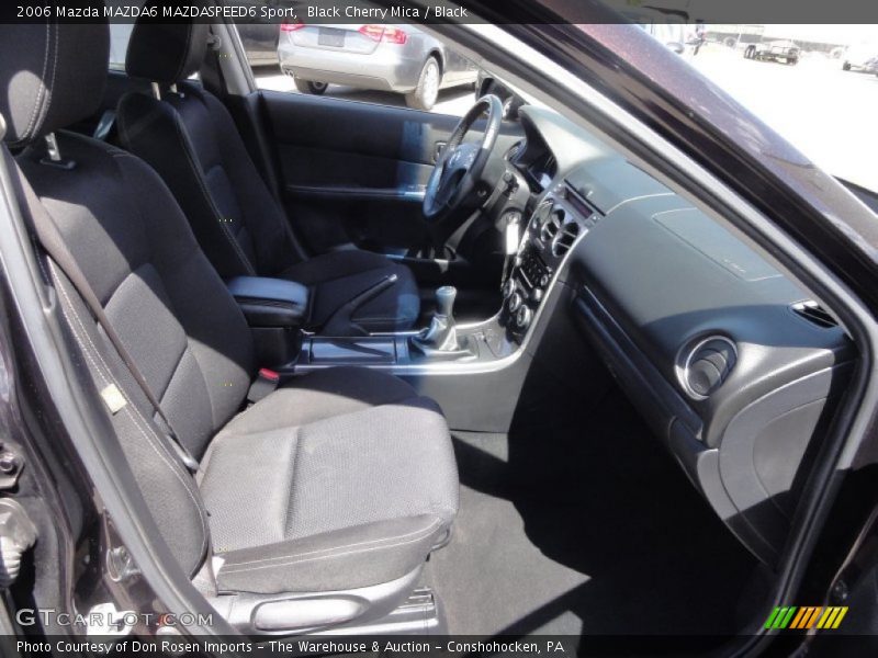 Black Cherry Mica / Black 2006 Mazda MAZDA6 MAZDASPEED6 Sport