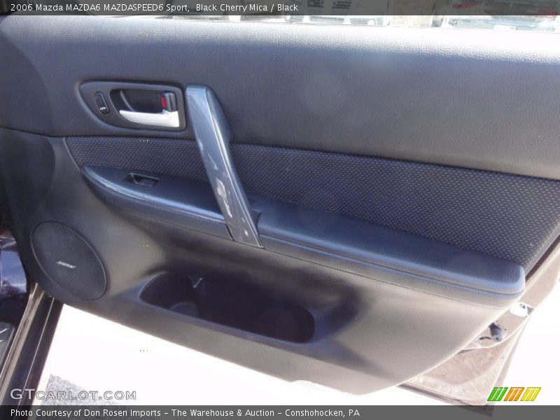 Black Cherry Mica / Black 2006 Mazda MAZDA6 MAZDASPEED6 Sport