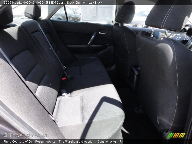 Black Cherry Mica / Black 2006 Mazda MAZDA6 MAZDASPEED6 Sport