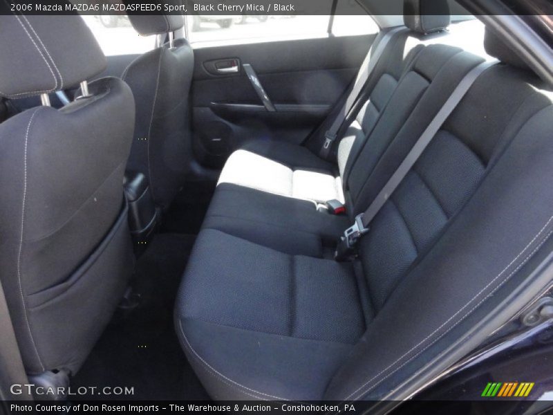 Black Cherry Mica / Black 2006 Mazda MAZDA6 MAZDASPEED6 Sport