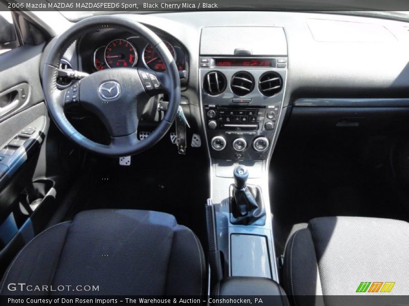 Black Cherry Mica / Black 2006 Mazda MAZDA6 MAZDASPEED6 Sport
