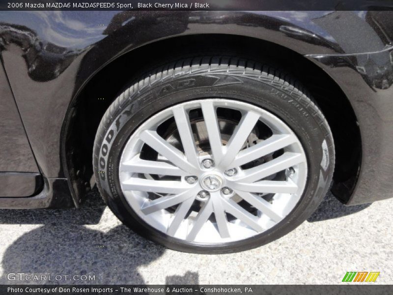 Black Cherry Mica / Black 2006 Mazda MAZDA6 MAZDASPEED6 Sport