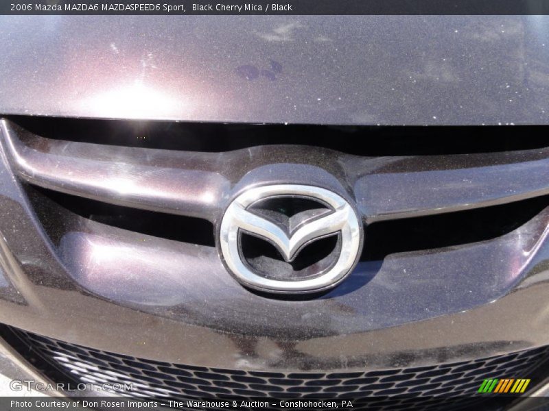 Black Cherry Mica / Black 2006 Mazda MAZDA6 MAZDASPEED6 Sport