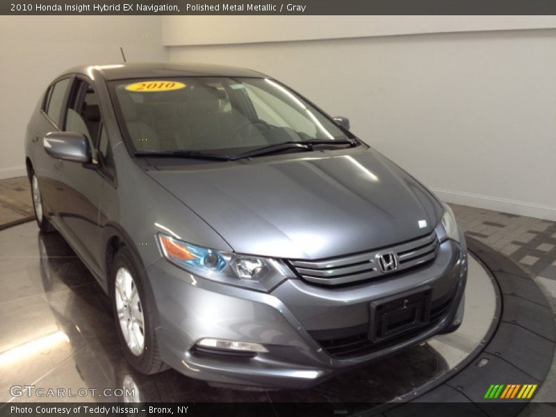 Polished Metal Metallic / Gray 2010 Honda Insight Hybrid EX Navigation