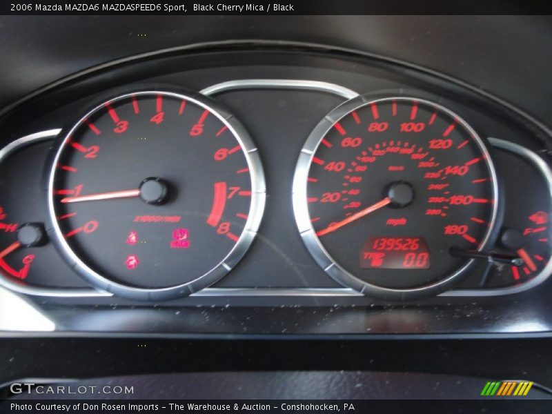 Black Cherry Mica / Black 2006 Mazda MAZDA6 MAZDASPEED6 Sport