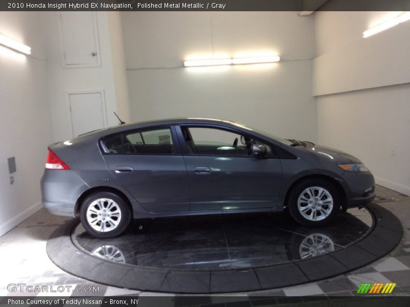 Polished Metal Metallic / Gray 2010 Honda Insight Hybrid EX Navigation