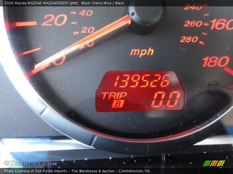 Black Cherry Mica / Black 2006 Mazda MAZDA6 MAZDASPEED6 Sport