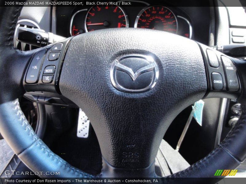 Black Cherry Mica / Black 2006 Mazda MAZDA6 MAZDASPEED6 Sport