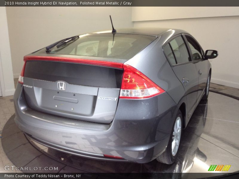 Polished Metal Metallic / Gray 2010 Honda Insight Hybrid EX Navigation