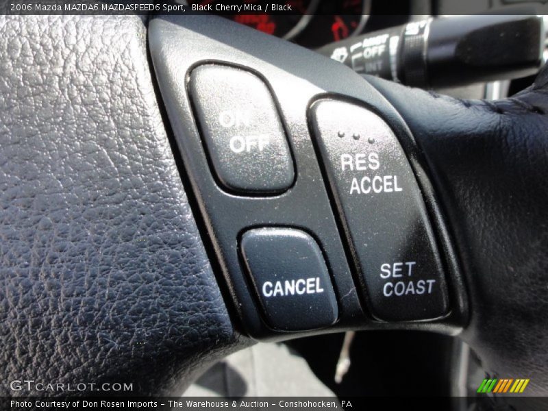Black Cherry Mica / Black 2006 Mazda MAZDA6 MAZDASPEED6 Sport