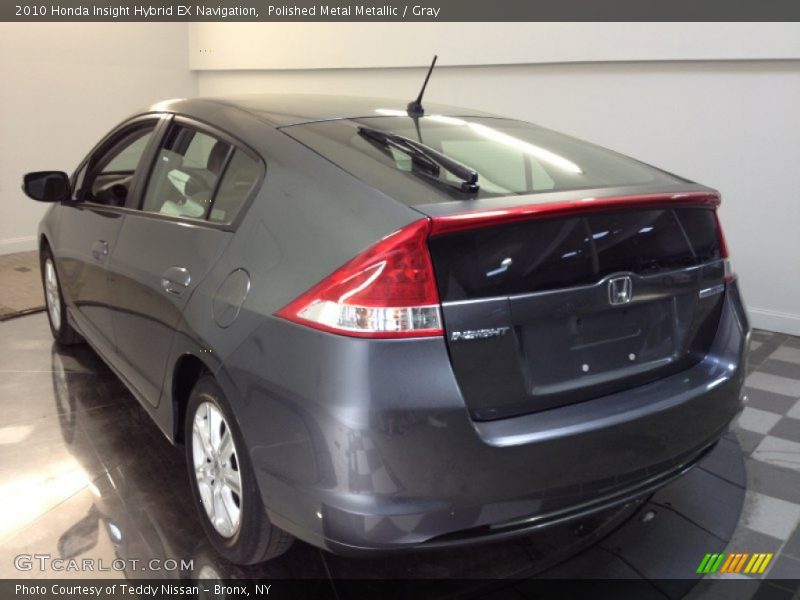 Polished Metal Metallic / Gray 2010 Honda Insight Hybrid EX Navigation