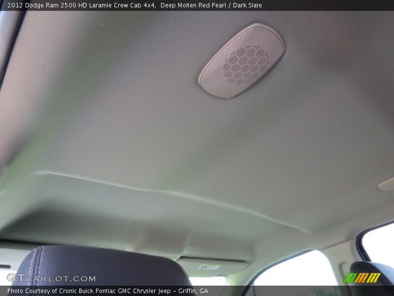Deep Molten Red Pearl / Dark Slate 2012 Dodge Ram 2500 HD Laramie Crew Cab 4x4