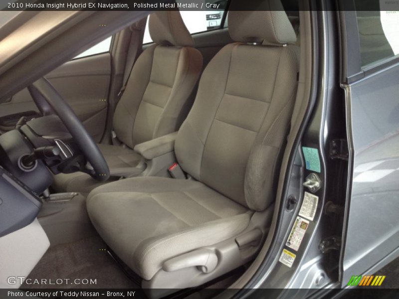 Polished Metal Metallic / Gray 2010 Honda Insight Hybrid EX Navigation