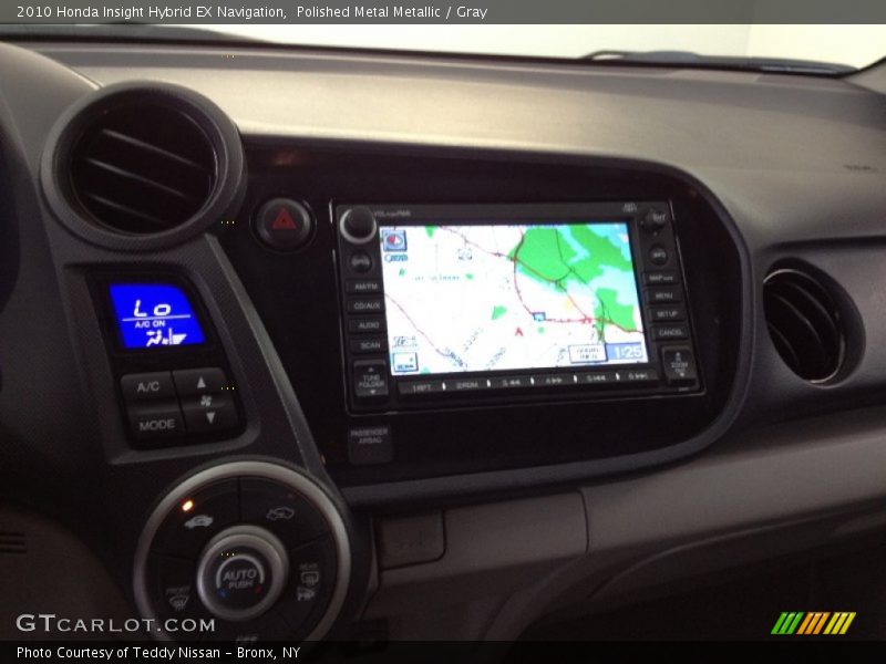 Polished Metal Metallic / Gray 2010 Honda Insight Hybrid EX Navigation