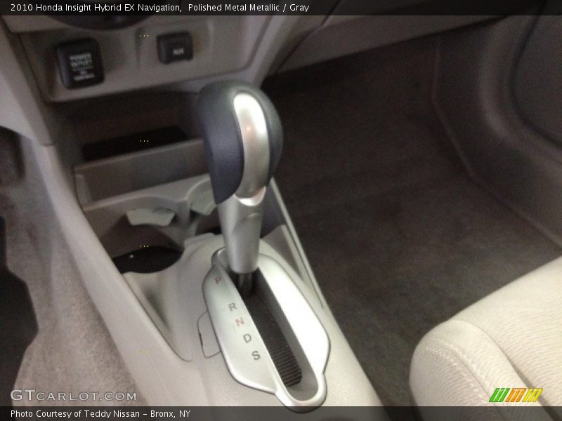 Polished Metal Metallic / Gray 2010 Honda Insight Hybrid EX Navigation
