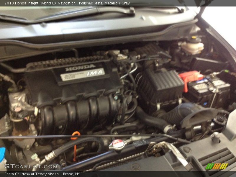 Polished Metal Metallic / Gray 2010 Honda Insight Hybrid EX Navigation