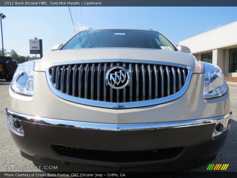 Gold Mist Metallic / Cashmere 2012 Buick Enclave FWD
