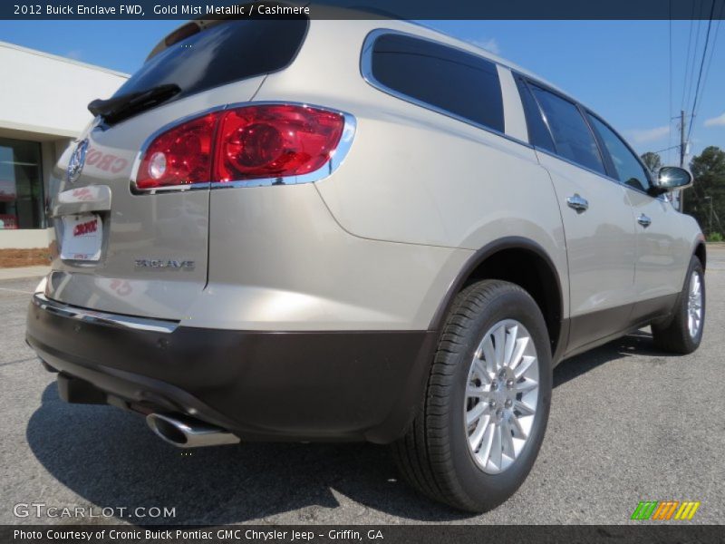 Gold Mist Metallic / Cashmere 2012 Buick Enclave FWD