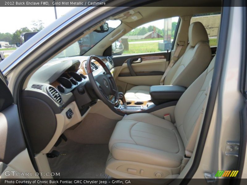 Gold Mist Metallic / Cashmere 2012 Buick Enclave FWD
